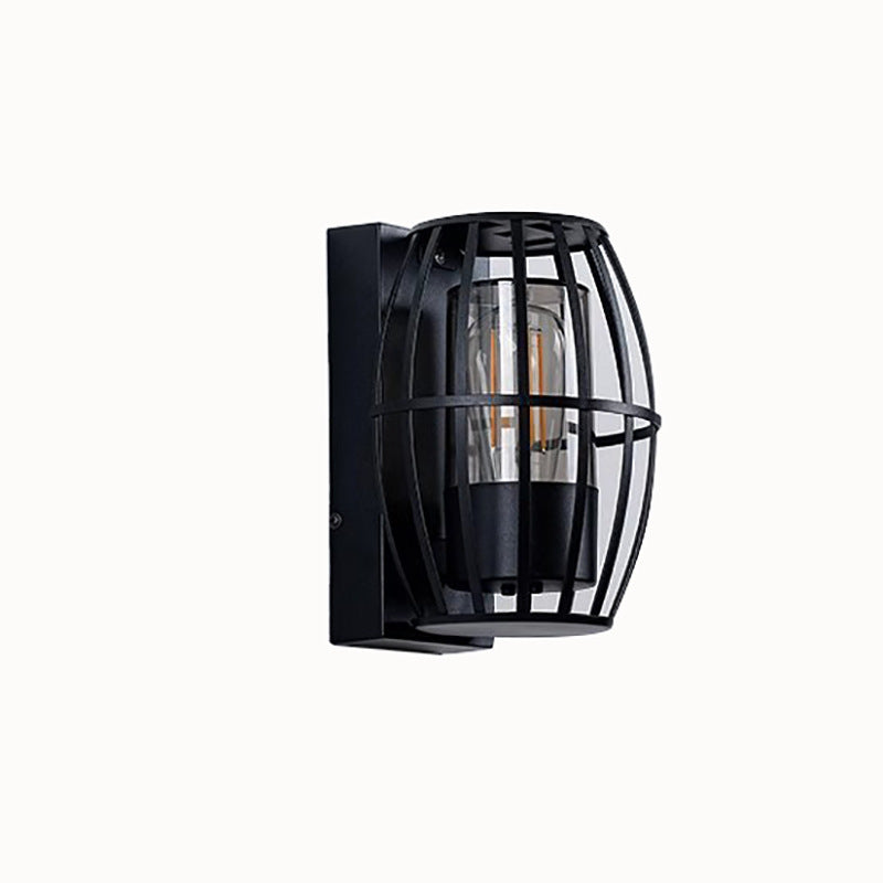 Aluminum PC Cage Shape Outdoor Light