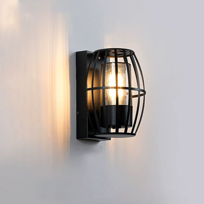 Aluminum PC Cage Shape Outdoor Light
