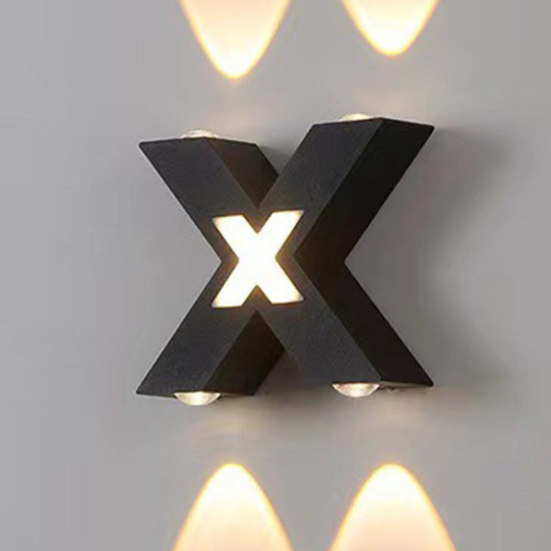 Geometry Aluminum Patio Outdoor Light