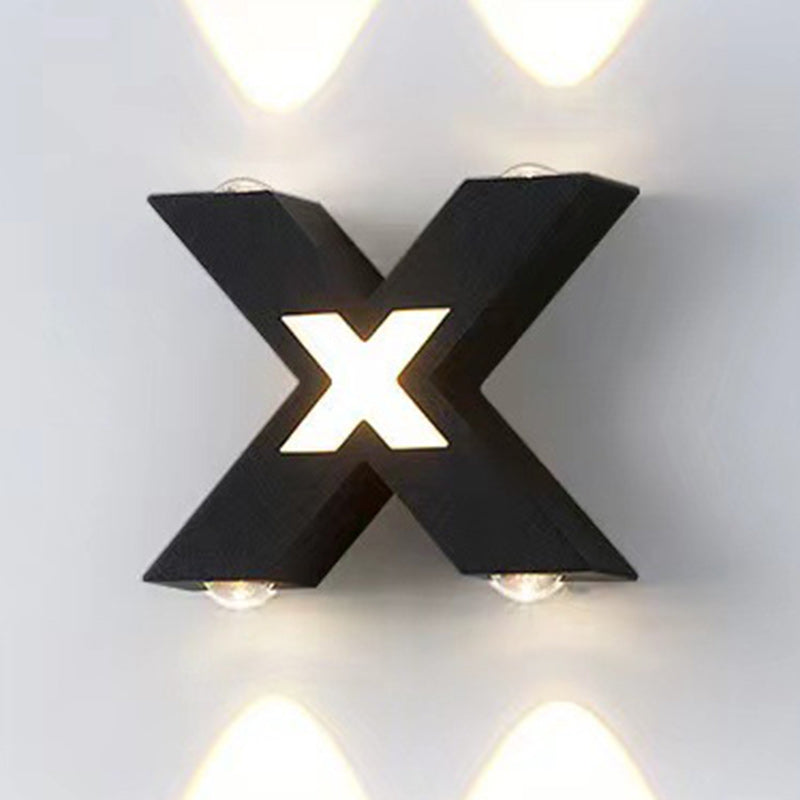 Geometry Aluminum Patio Outdoor Light
