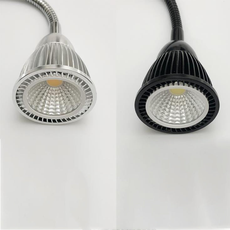 Aluminum Gooseneck Cone Bedside Wall Lamp