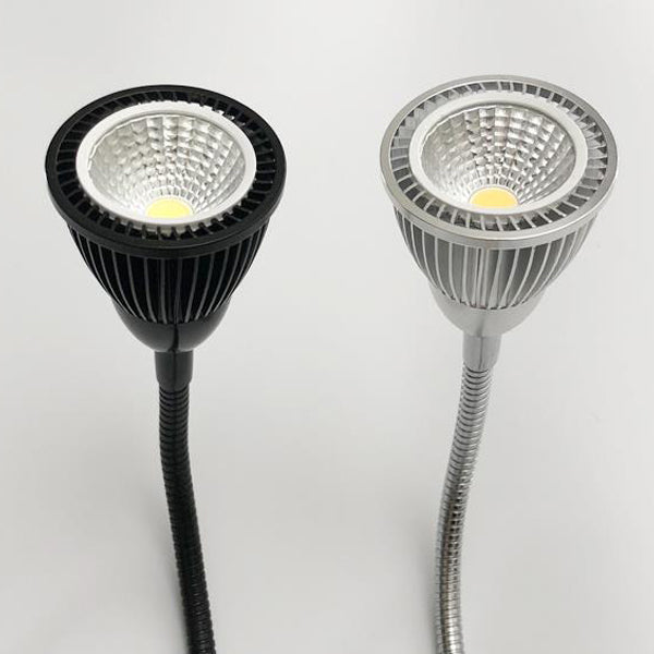Aluminum Gooseneck Cone Bedside Wall Lamp