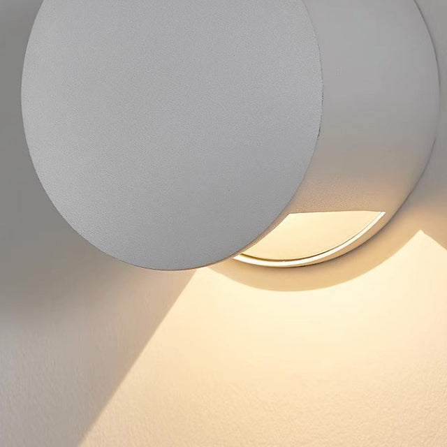 Aluminum Round Triangular Beam Wall Lamp