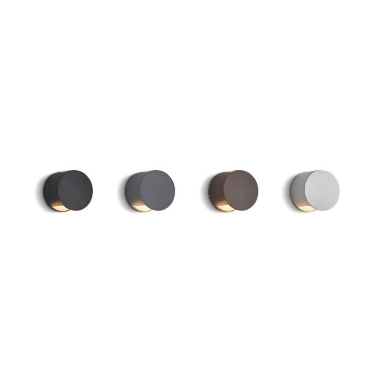 Aluminum Round Triangular Beam Wall Lamp