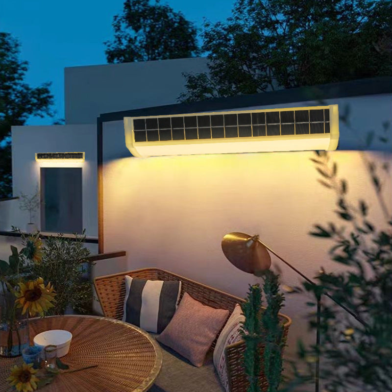 Aluminum Plastic Rectangular Patio Outdoor Light