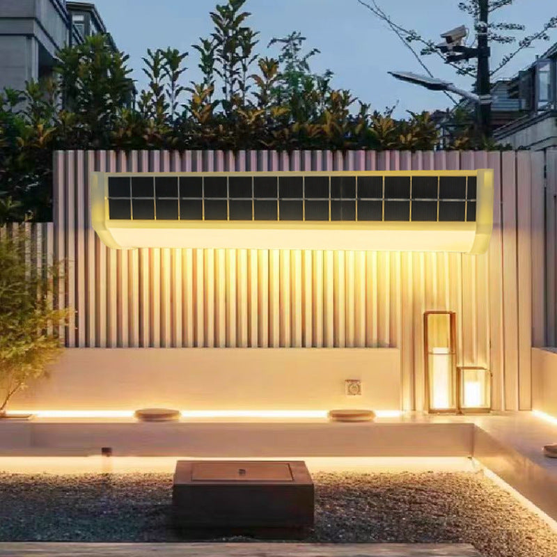 Aluminum Plastic Rectangular Patio Outdoor Light
