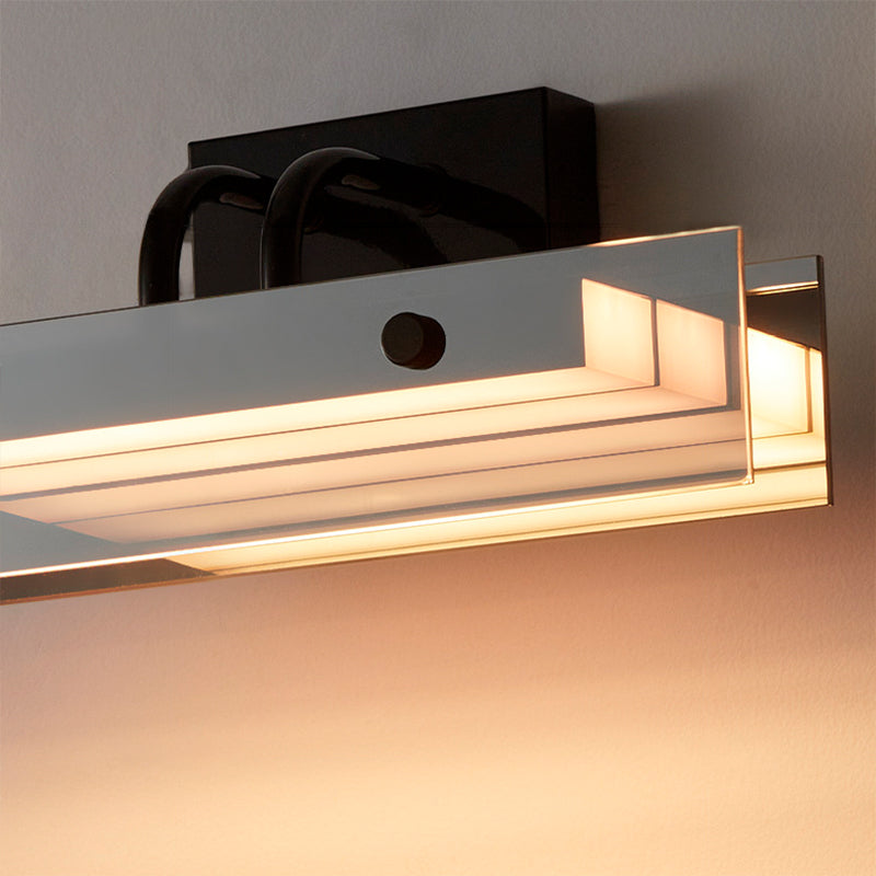 Rectangular Acrylic Aluminum Iron Wall Lamp