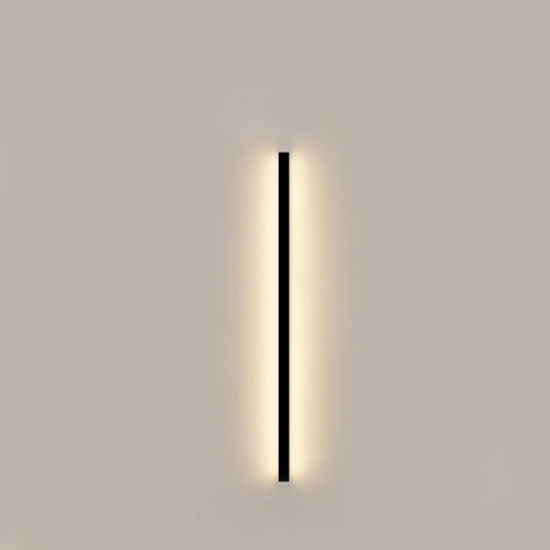 Rectangular Aluminum PVC Bedroom Wall Lamp