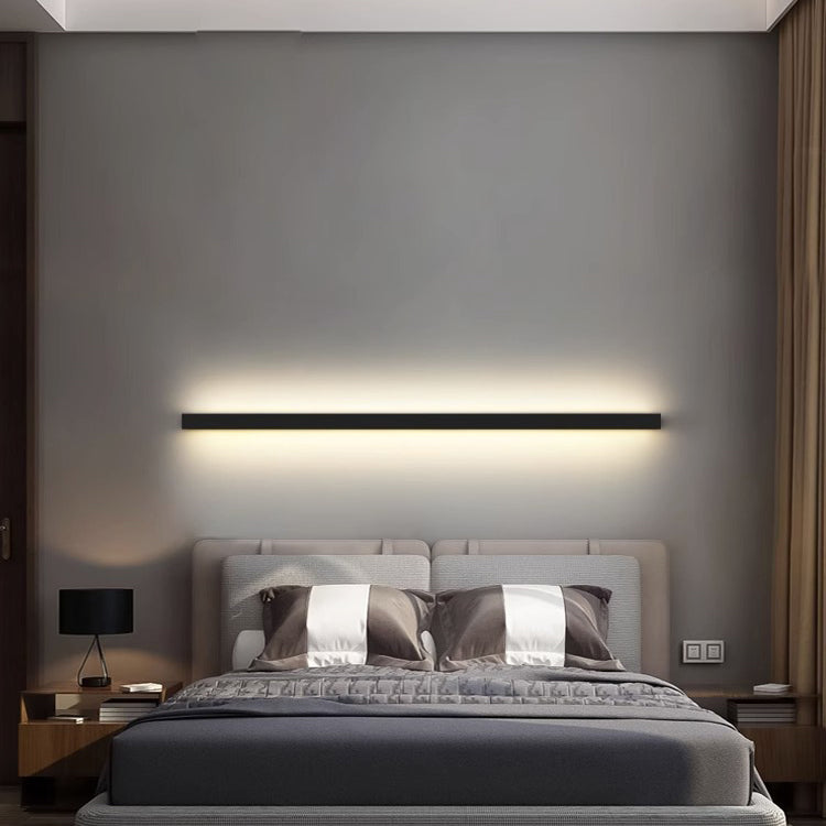 Rectangular Aluminum PVC Bedroom Wall Lamp