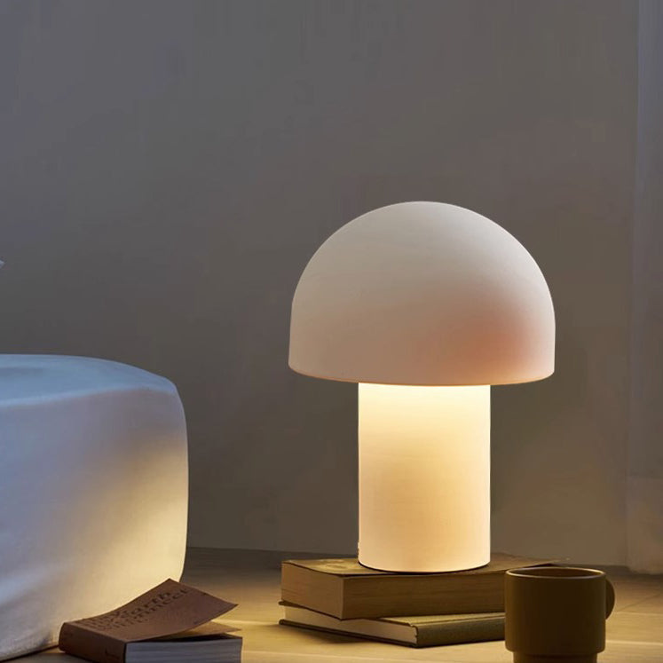 Mushroom Iron Acrylic Bedroom Table Lamp