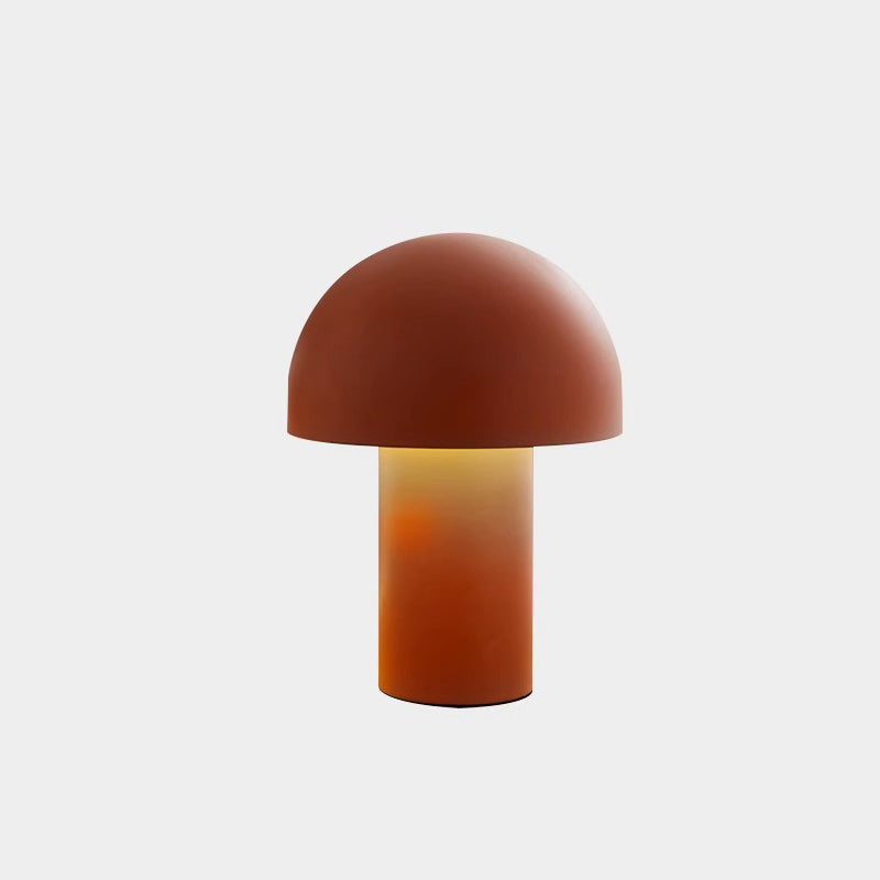 Mushroom Iron Acrylic Bedroom Table Lamp