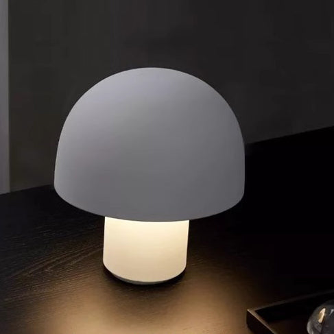 Mushroom Iron Acrylic Bedroom Table Lamp