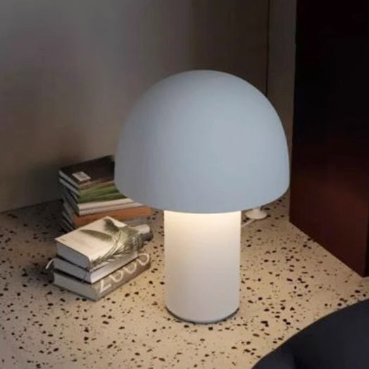 Mushroom Iron Acrylic Bedroom Table Lamp