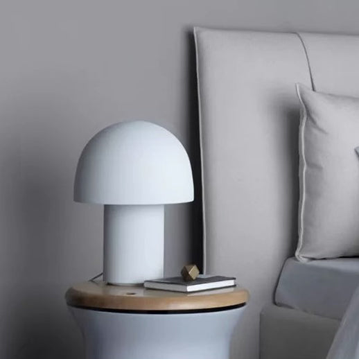Mushroom Iron Acrylic Bedroom Table Lamp