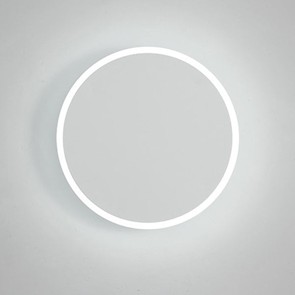 Round Tech Iron Acrylic Wall Lamp