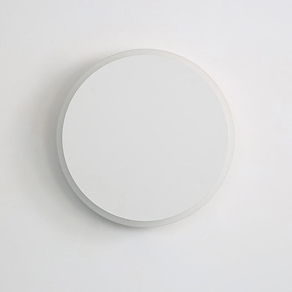 Round Tech Iron Acrylic Wall Lamp