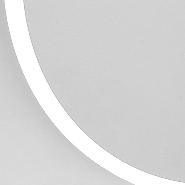 Round Tech Iron Acrylic Wall Lamp