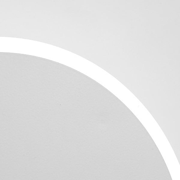 Round Tech Iron Acrylic Wall Lamp