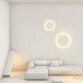 Round Tech Iron Acrylic Wall Lamp