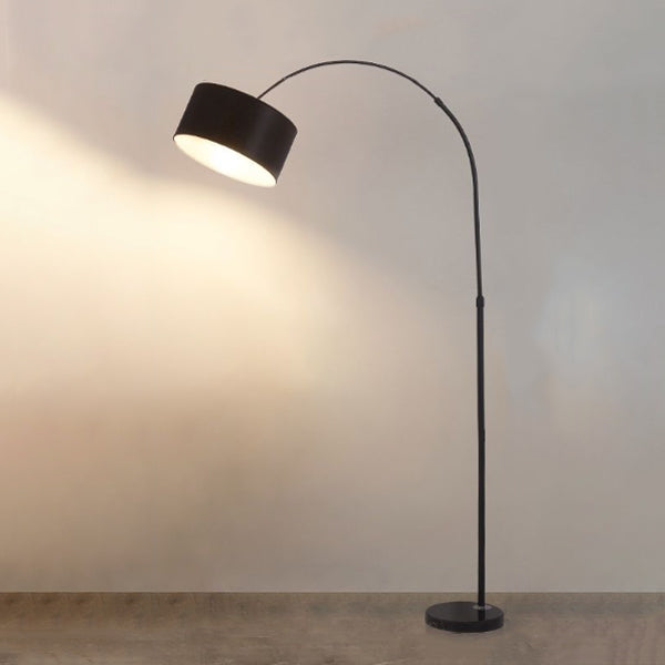 Modern Minimalist Iron Fabric Floor Lamp