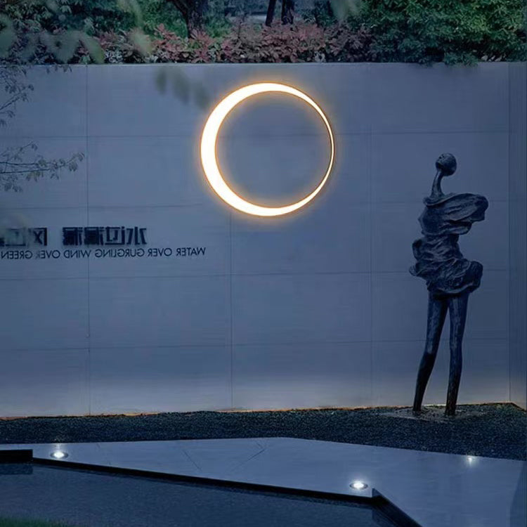 Stainless Steel PC Round Outdoor Light