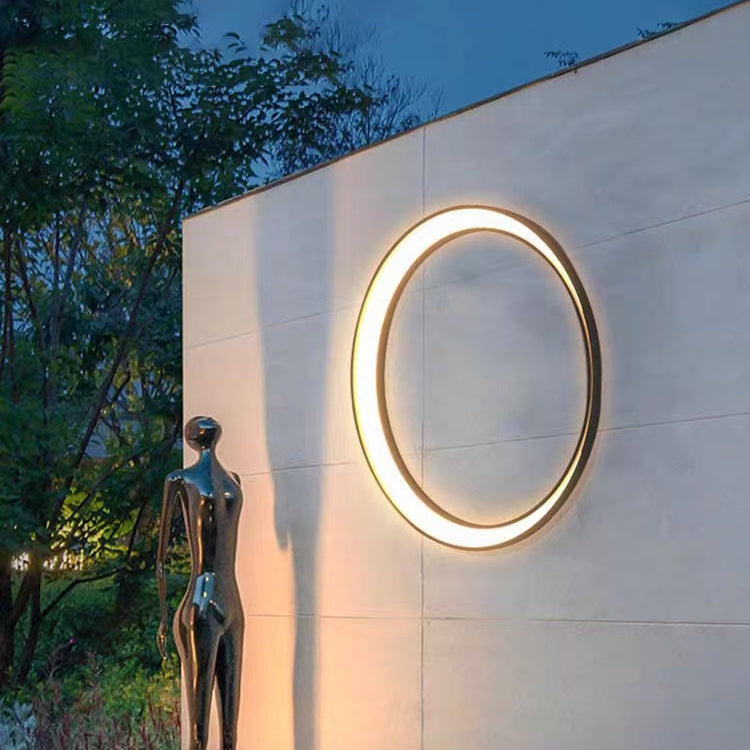 Stainless Steel PC Round Outdoor Light