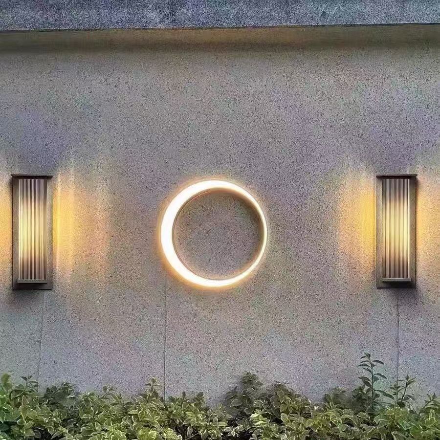 Stainless Steel PC Round Outdoor Light