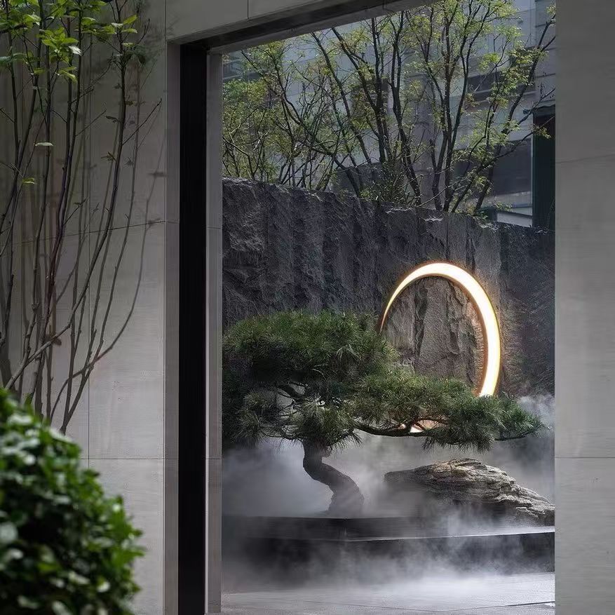 Stainless Steel PC Round Outdoor Light