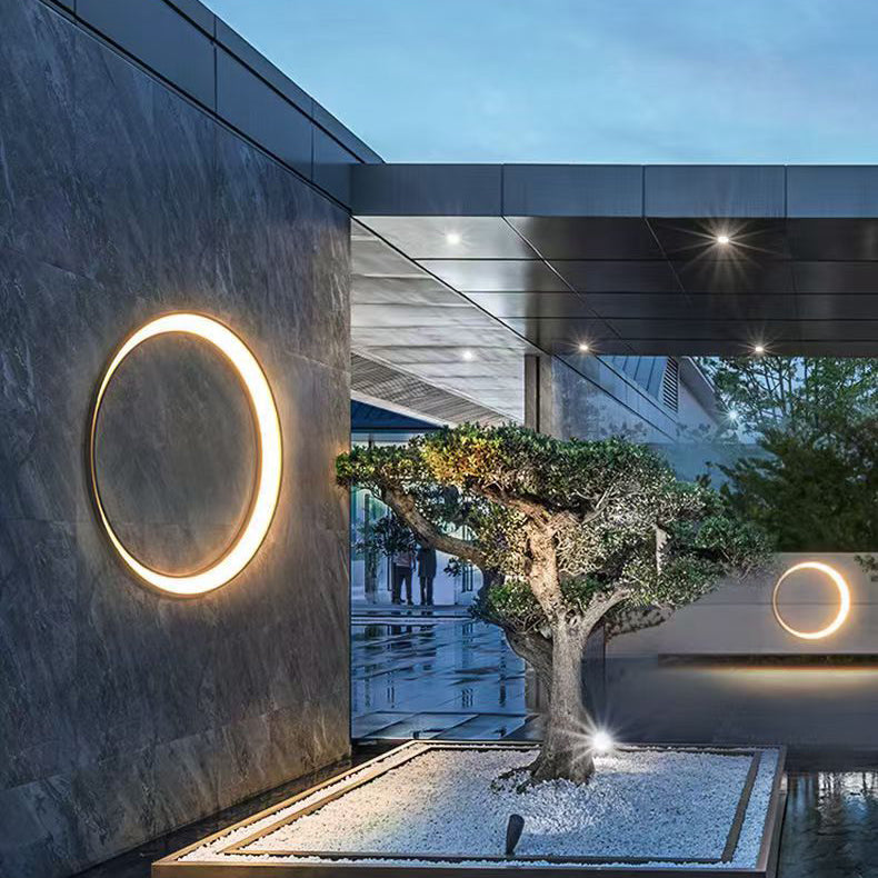 Stainless Steel PC Round Outdoor Light