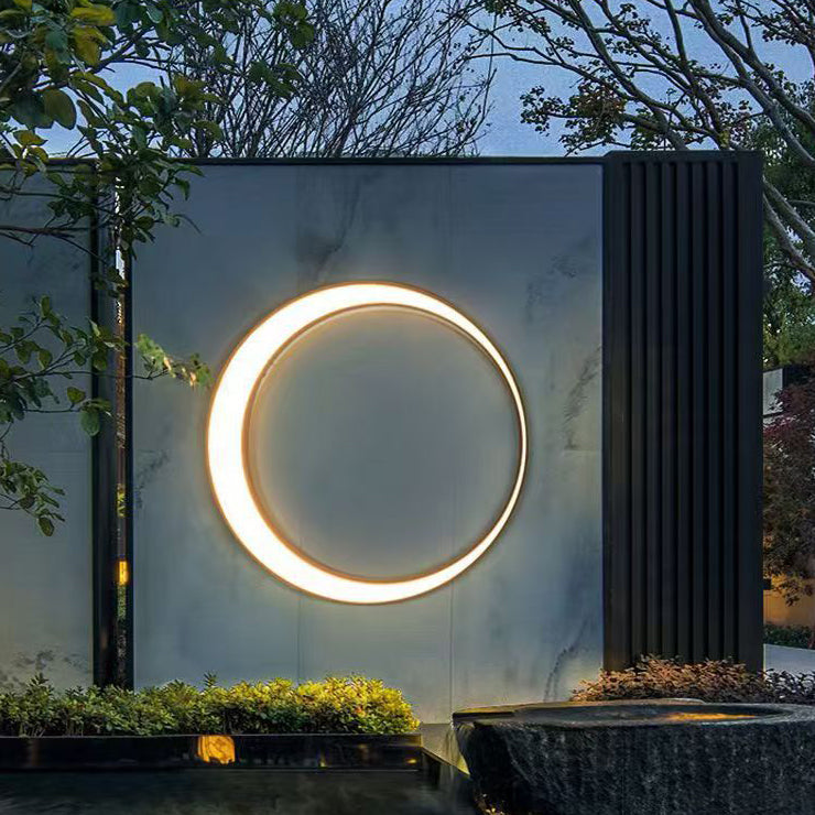 Stainless Steel PC Round Outdoor Light