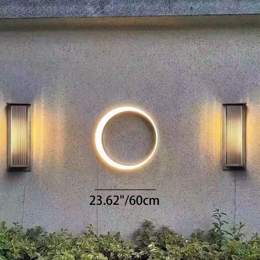 Stainless Steel PC Round Outdoor Light