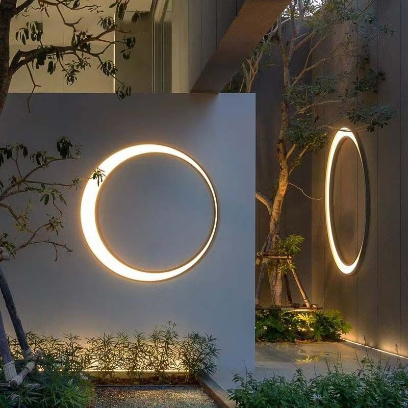 Stainless Steel PC Round Outdoor Light