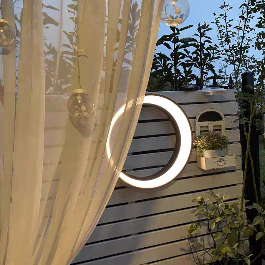 Stainless Steel PC Round Outdoor Light