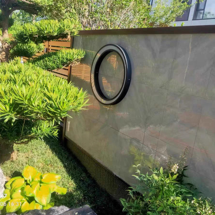 Stainless Steel PC Round Outdoor Light
