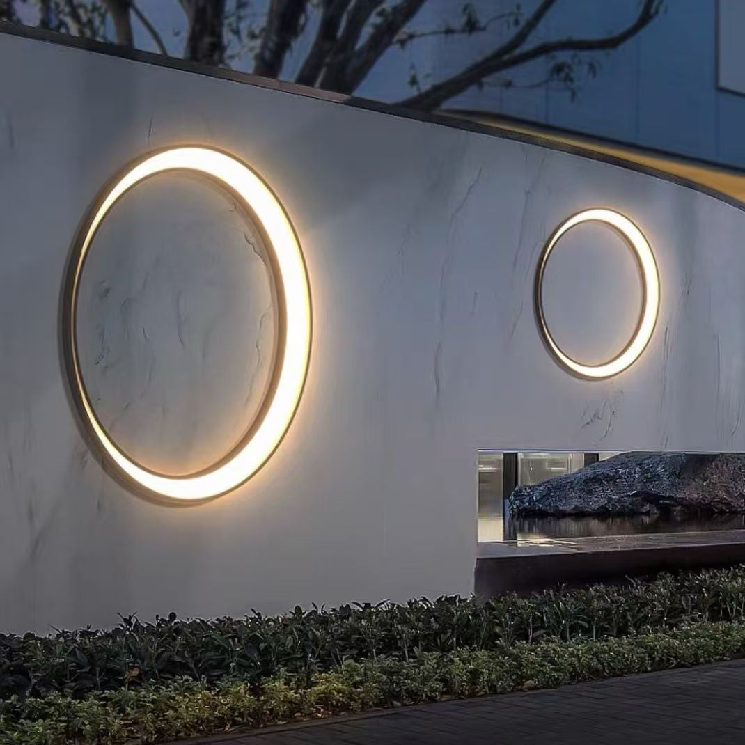 Stainless Steel PC Round Outdoor Light