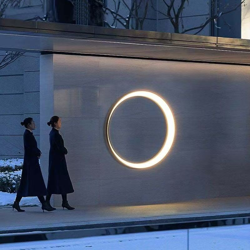 Stainless Steel PC Round Outdoor Light