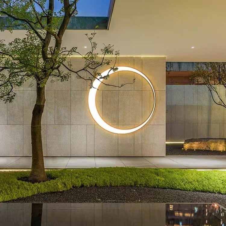 Stainless Steel PC Round Outdoor Light
