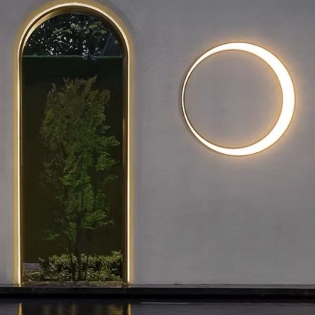 Stainless Steel PC Round Outdoor Light