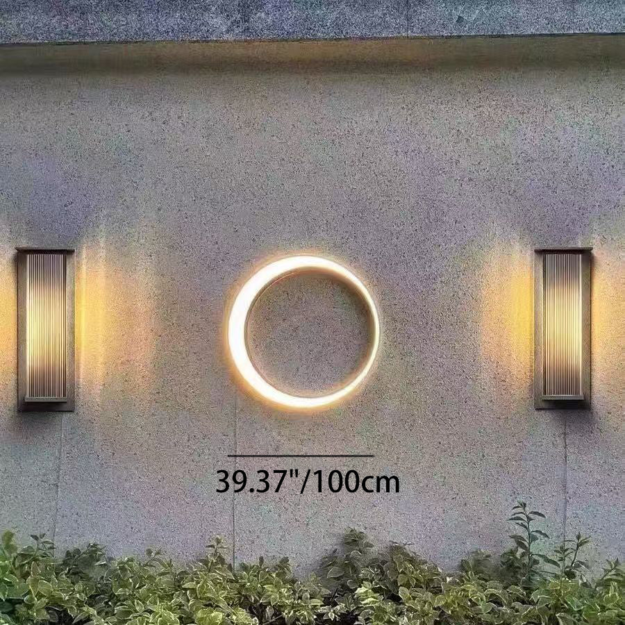 Stainless Steel PC Round Outdoor Light