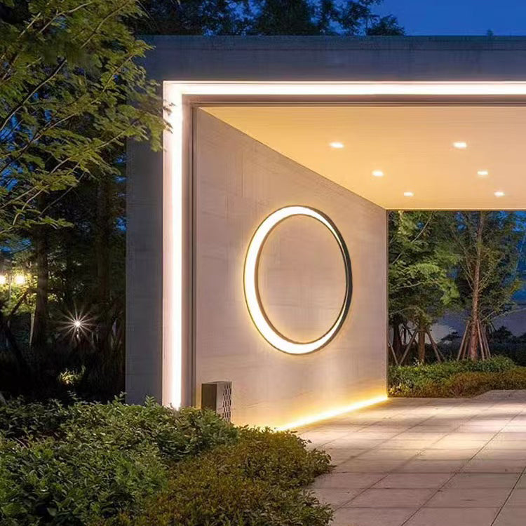 Stainless Steel PC Round Outdoor Light