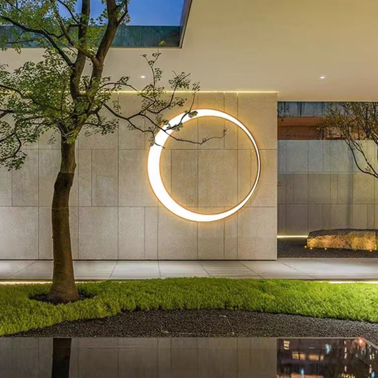 Stainless Steel PC Round Outdoor Light