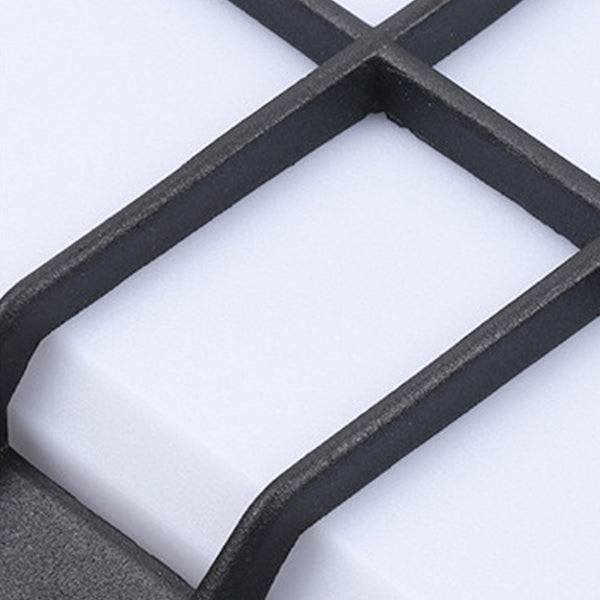 Aluminum PC Grid-Shaped Patio Outdoor Light