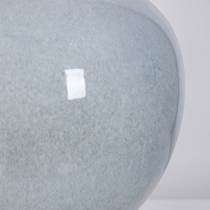 Ceramic Crystal Gourd Round Table Lamp