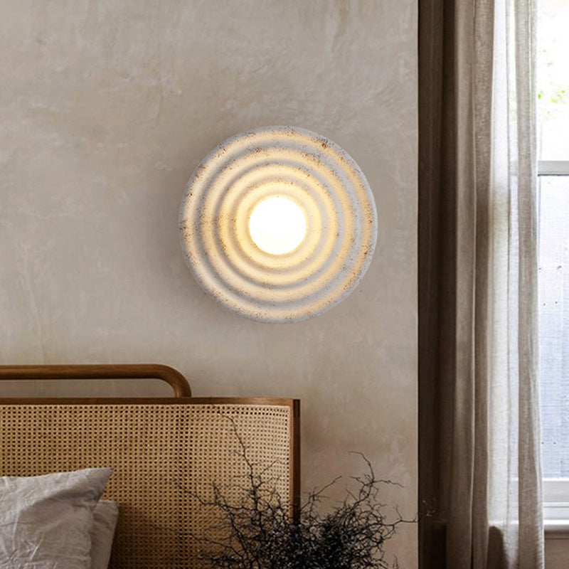 Resin Glass Concentric Circle Wall Lamp