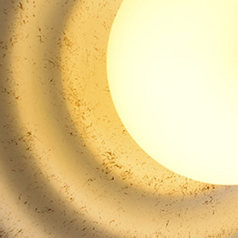 Resin Glass Concentric Circle Wall Lamp