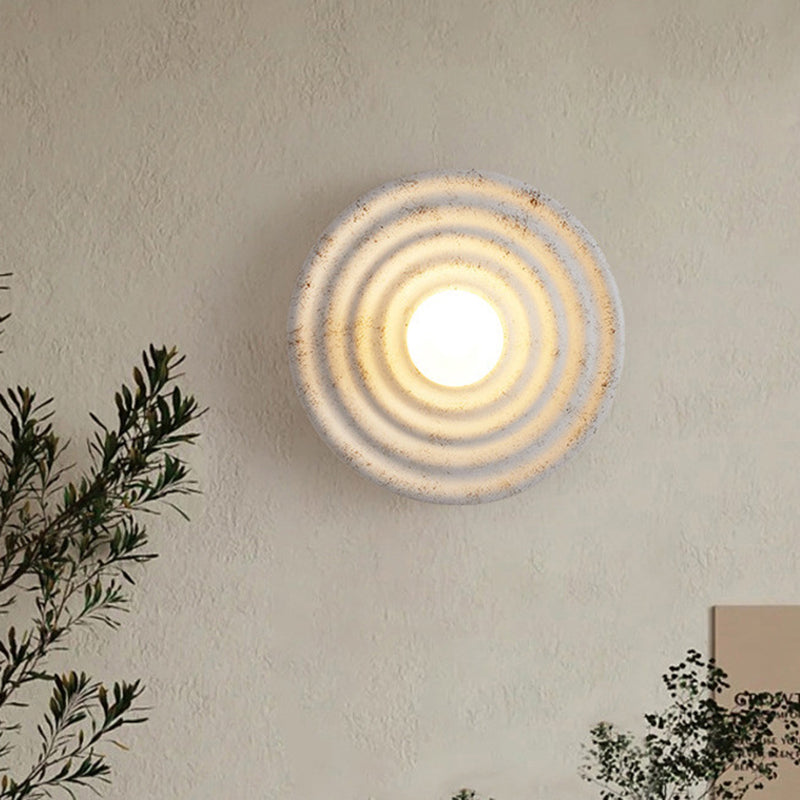 Resin Glass Concentric Circle Wall Lamp