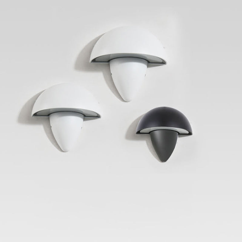Aluminum Acrylic Semi-Circular Cone Outdoor Light