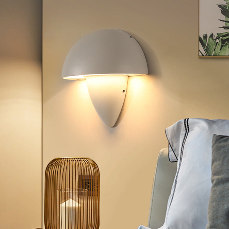 Aluminum Acrylic Semi-Circular Cone Outdoor Light