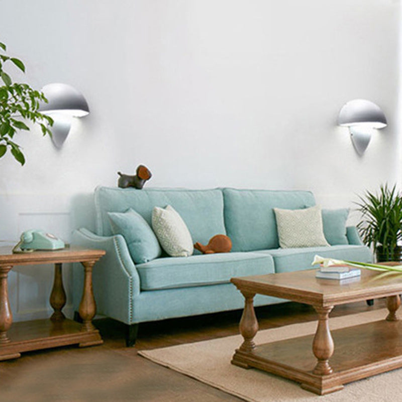 Aluminum Acrylic Semi-Circular Cone Outdoor Light