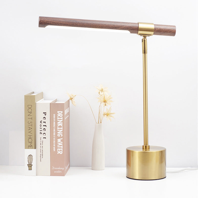 Iron Cylinder Bedroom Table Lamp